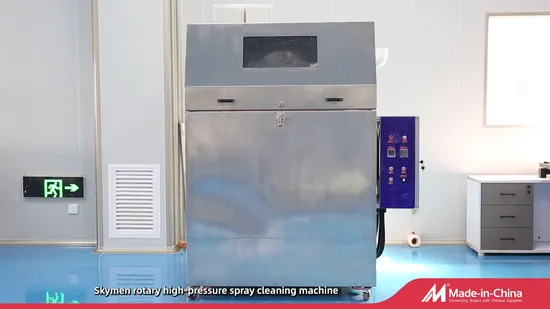 Skymen 1000mm Rotary Basket High Pressure Water Spraying Washing Cleaning Machine